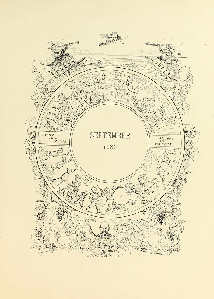 An illustration from Attwood's pictures : an artists's history of the last ten years of the nineteenth century, 1900, leaf 26