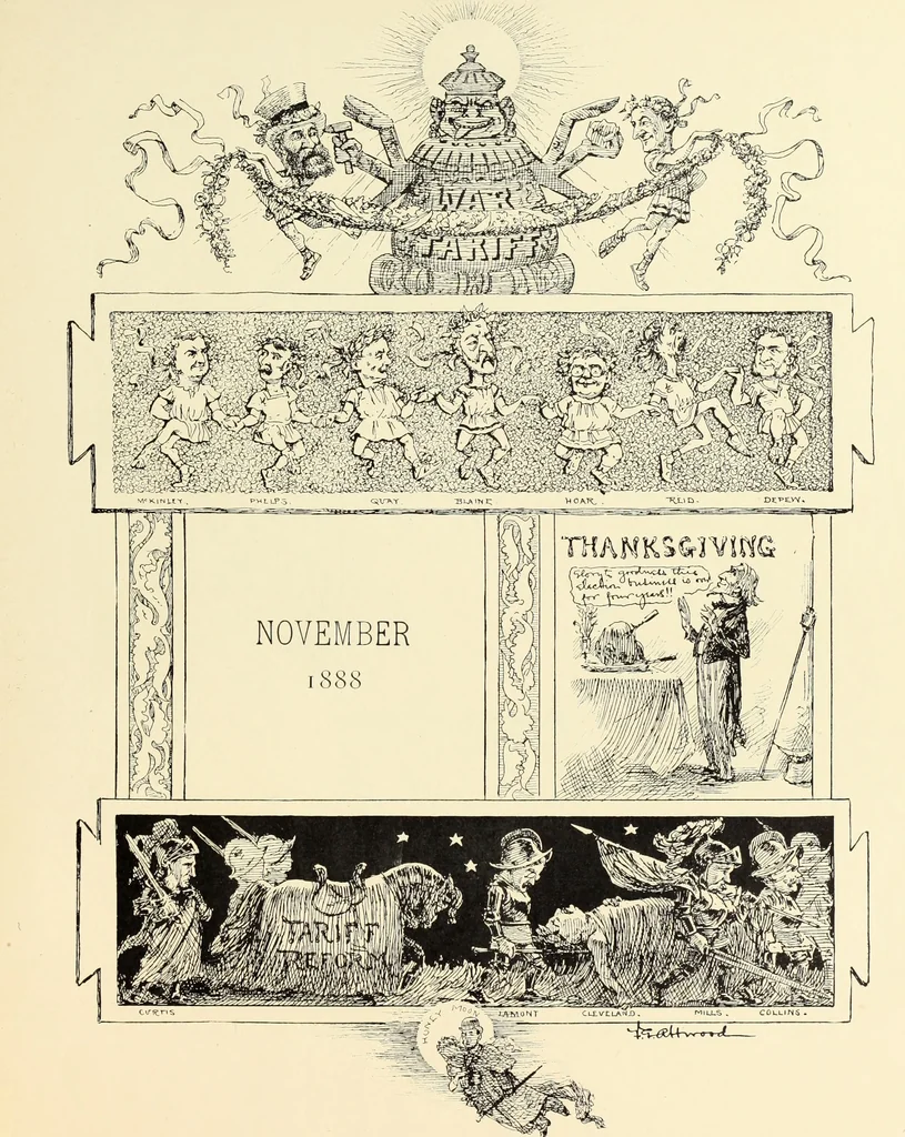 An illustration from Attwood's pictures : an artists's history of the last ten years of the nineteenth century, 1900, leaf 28