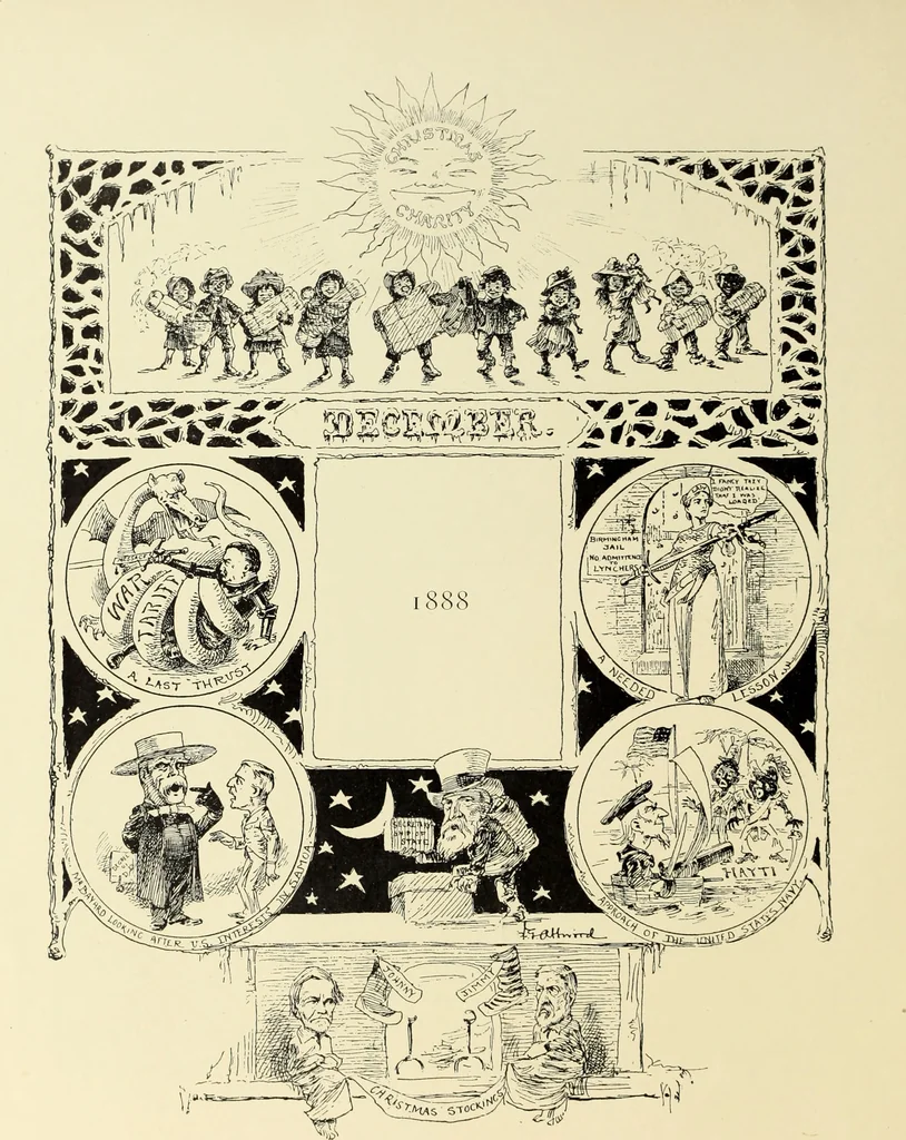 An illustration from Attwood's pictures : an artists's history of the last ten years of the nineteenth century, 1900, leaf 29
