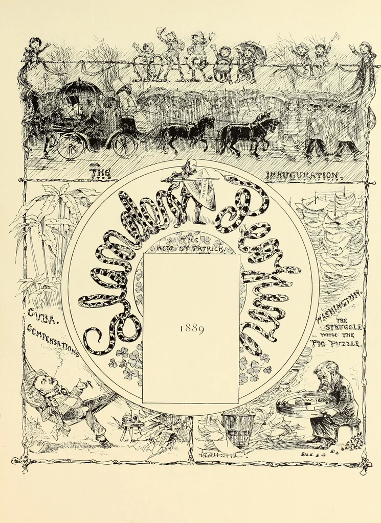 An illustration from Attwood's pictures : an artists's history of the last ten years of the nineteenth century, 1900, leaf 32