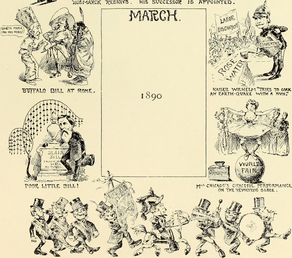 An illustration from Attwood's pictures : an artists's history of the last ten years of the nineteenth century, 1900, leaf 42