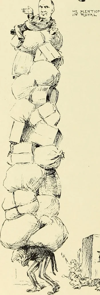 An illustration from Attwood's pictures : an artists's history of the last ten years of the nineteenth century, 1900, leaf 43