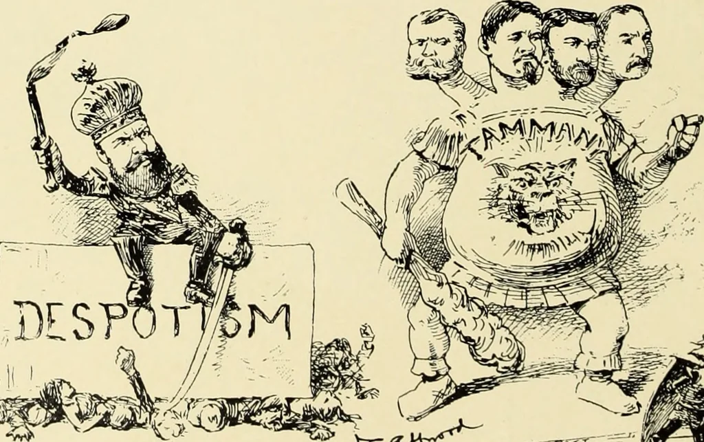 An illustration from Attwood's pictures : an artists's history of the last ten years of the nineteenth century, 1900, leaf 43