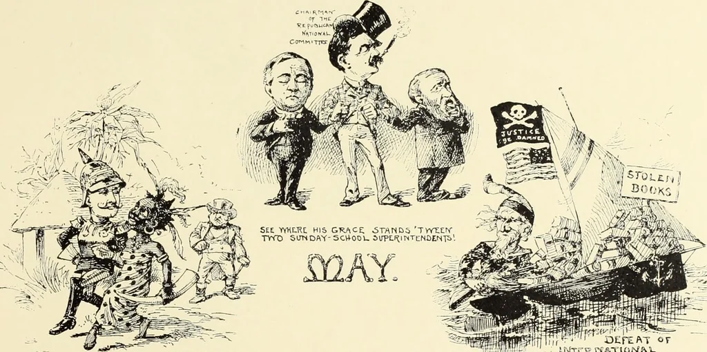An illustration from Attwood's pictures : an artists's history of the last ten years of the nineteenth century, 1900, leaf 44
