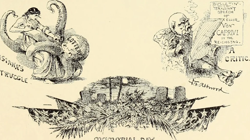An illustration from Attwood's pictures : an artists's history of the last ten years of the nineteenth century, 1900, leaf 44