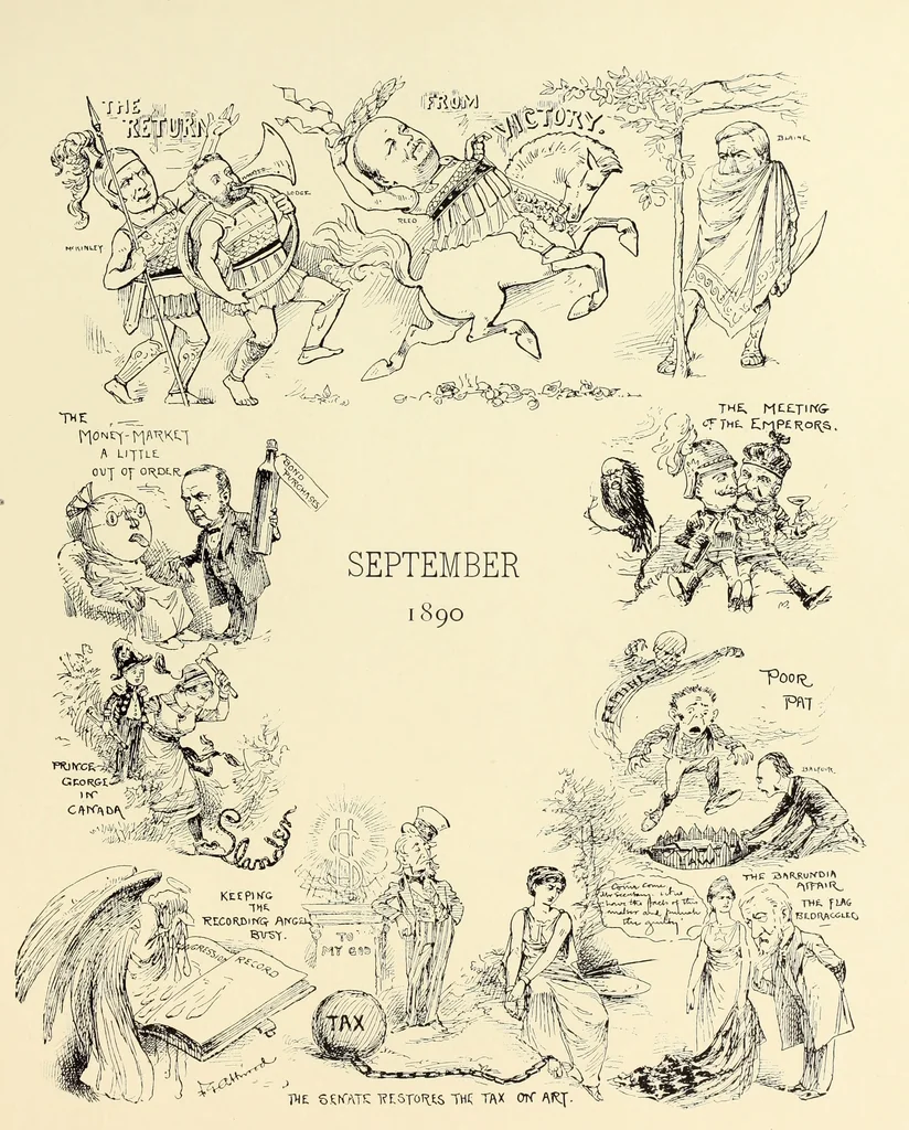 An illustration from Attwood's pictures : an artists's history of the last ten years of the nineteenth century, 1900, leaf 48