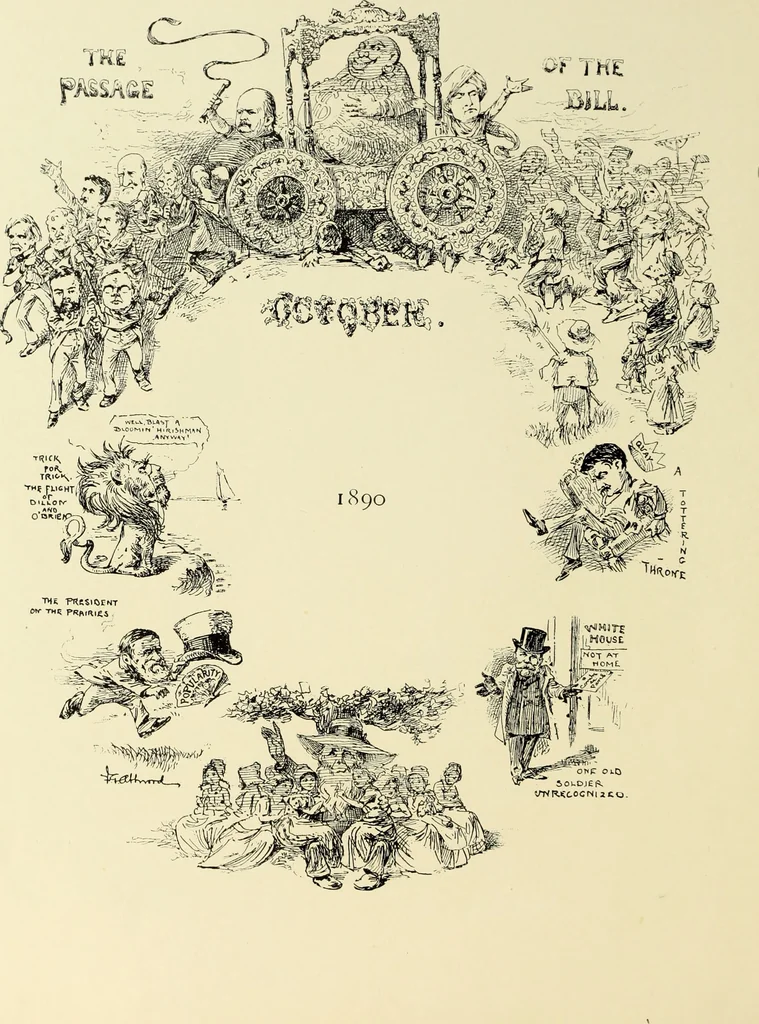 An illustration from Attwood's pictures : an artists's history of the last ten years of the nineteenth century, 1900, leaf 49