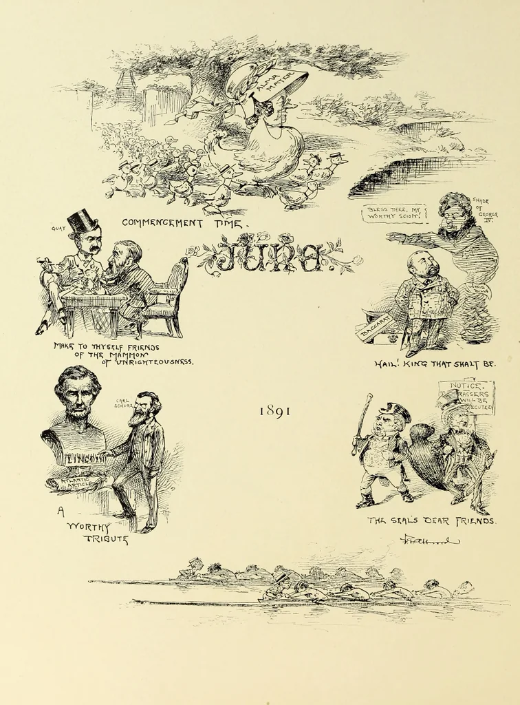 An illustration from Attwood's pictures : an artists's history of the last ten years of the nineteenth century, 1900, leaf 57