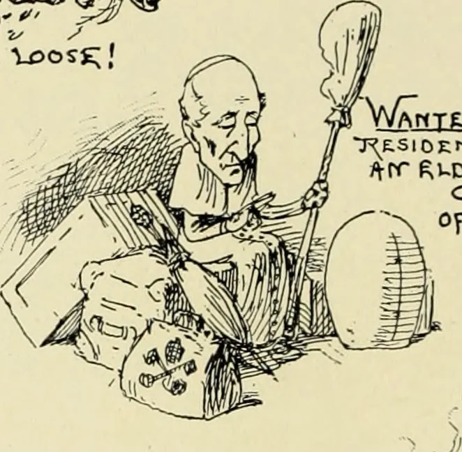 An illustration from Attwood's pictures : an artists's history of the last ten years of the nineteenth century, 1900, leaf 61