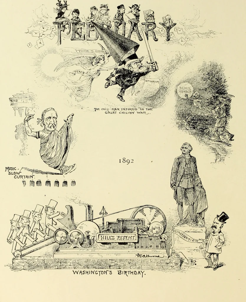 An illustration from Attwood's pictures : an artists's history of the last ten years of the nineteenth century, 1900, leaf 65