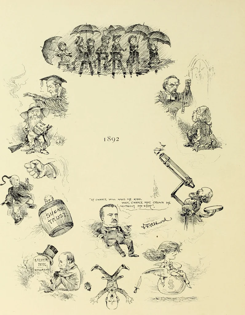 An illustration from Attwood's pictures : an artists's history of the last ten years of the nineteenth century, 1900, leaf 67