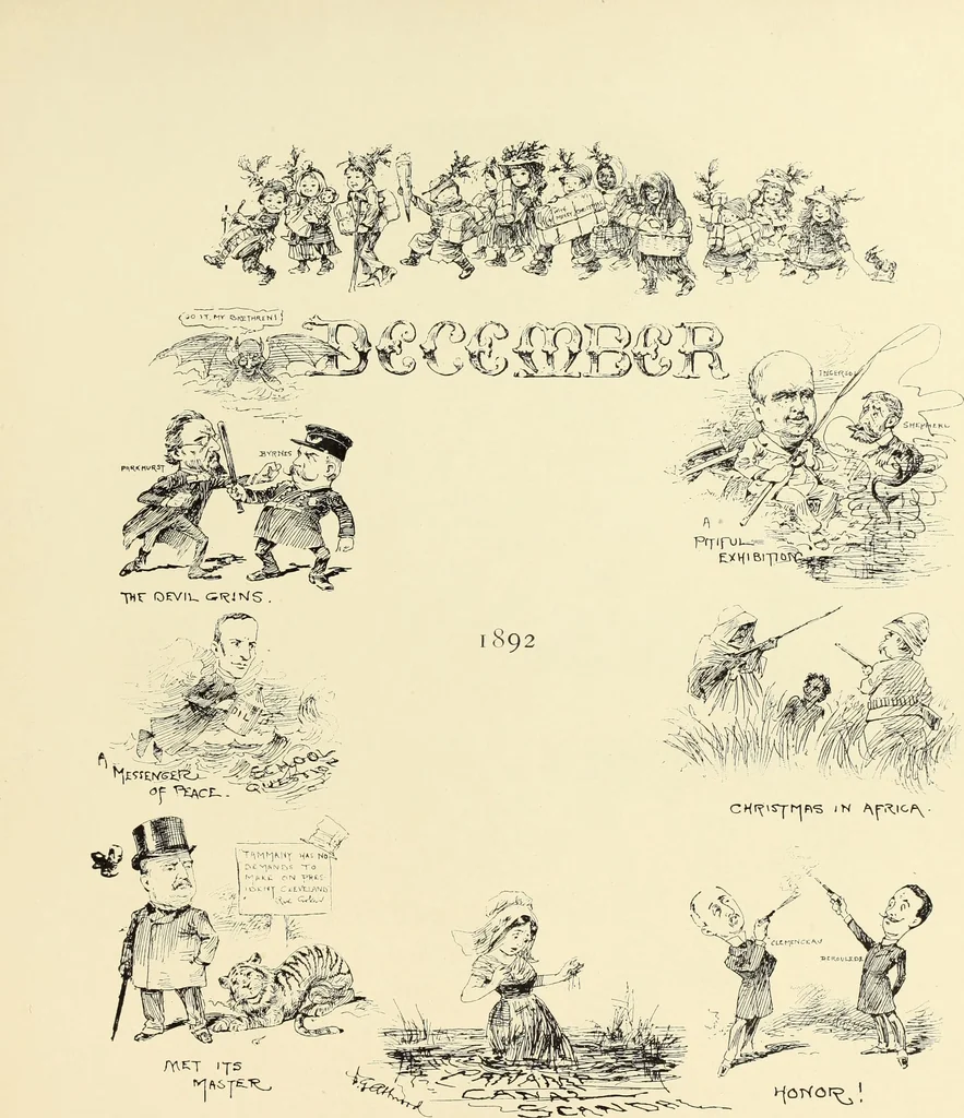 An illustration from Attwood's pictures : an artists's history of the last ten years of the nineteenth century, 1900, leaf 72