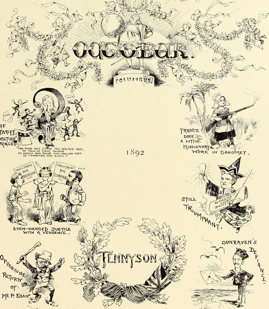An illustration from Attwood's pictures : an artists's history of the last ten years of the nineteenth century, 1900, leaf 74