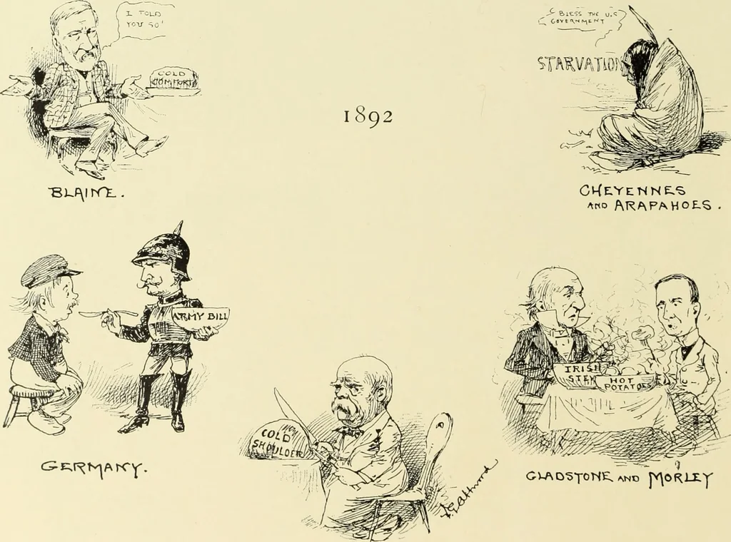 An illustration from Attwood's pictures : an artists's history of the last ten years of the nineteenth century, 1900, leaf 75