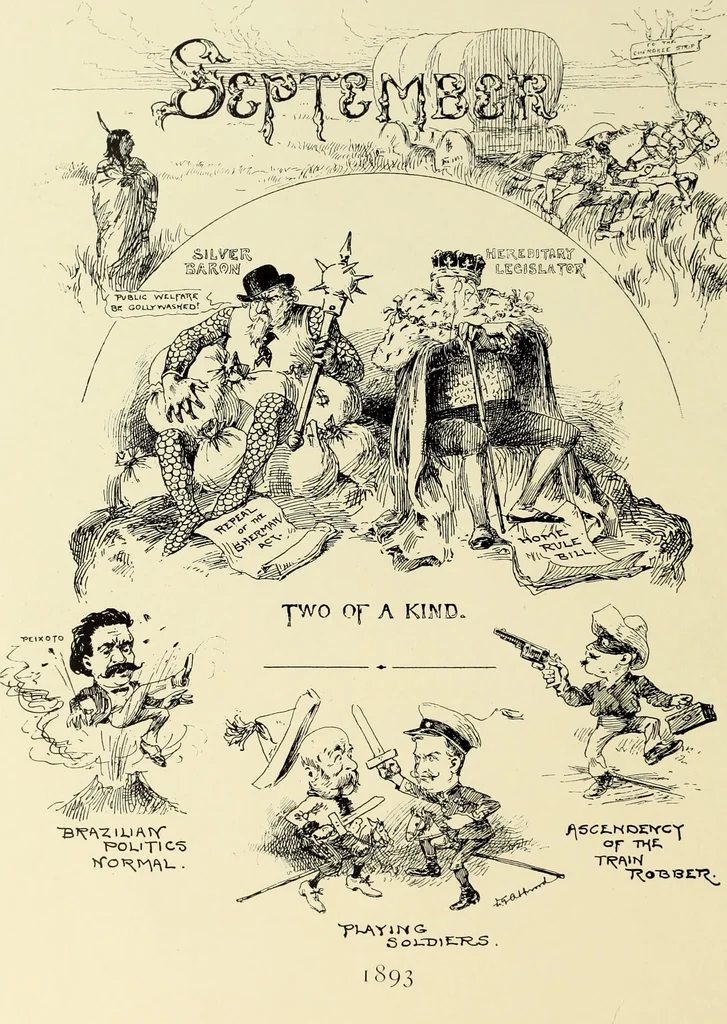 An illustration from Attwood's pictures : an artists's history of the last ten years of the nineteenth century, 1900, leaf 81