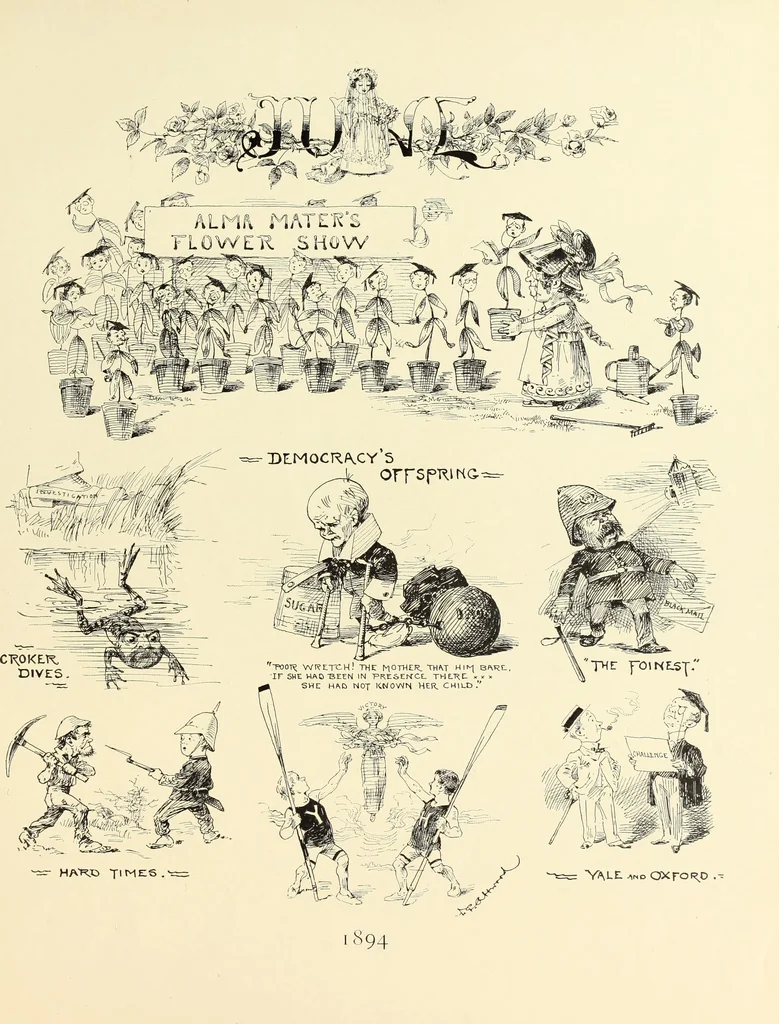 An illustration from Attwood's pictures : an artists's history of the last ten years of the nineteenth century, 1900, leaf 92