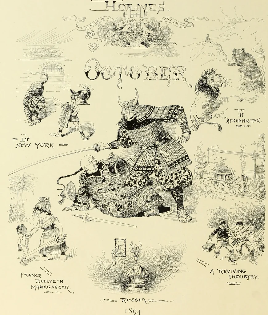 An illustration from Attwood's pictures : an artists's history of the last ten years of the nineteenth century, 1900, leaf 95