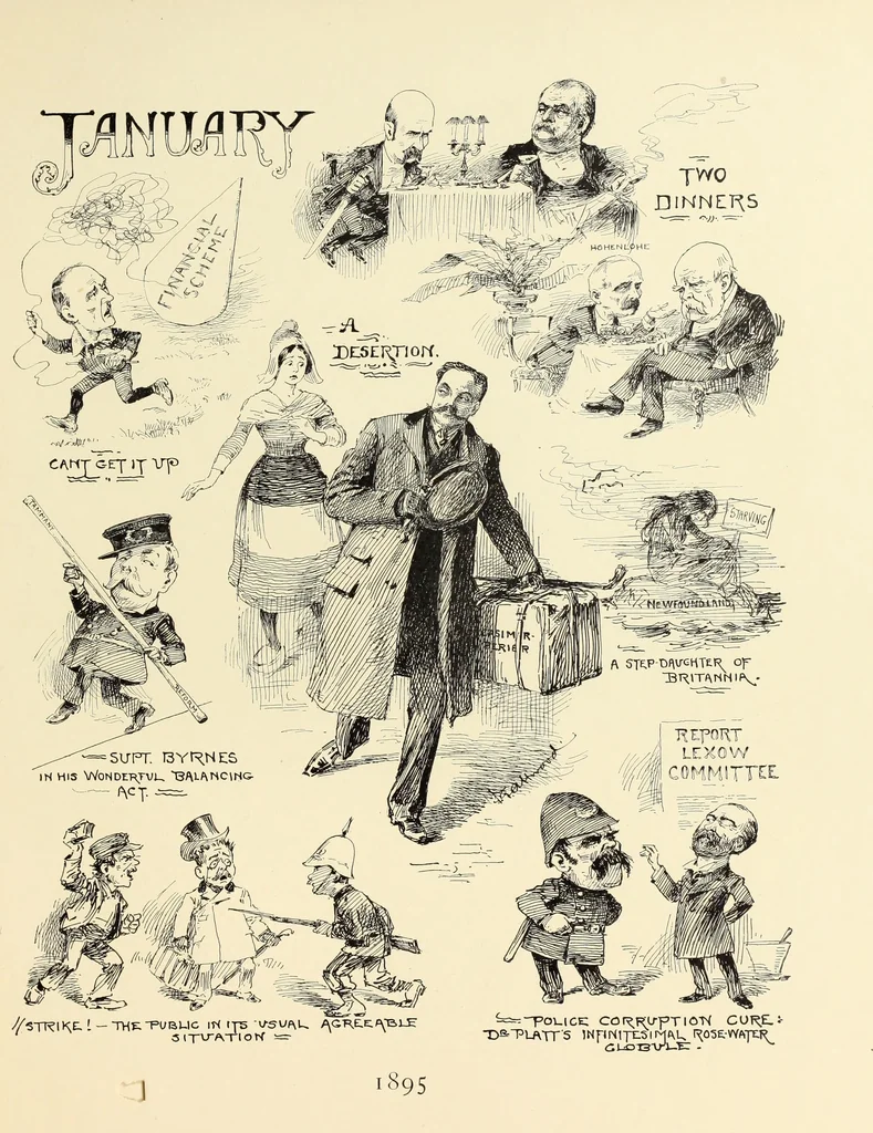 An illustration from Attwood's pictures : an artists's history of the last ten years of the nineteenth century, 1900, leaf 98