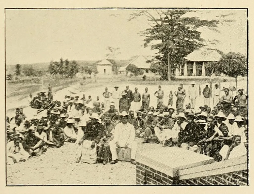 An illustration from Au Congo : carnet de campagne ; episodes & impressions de 1889 à 1897, 1913, leaf 123