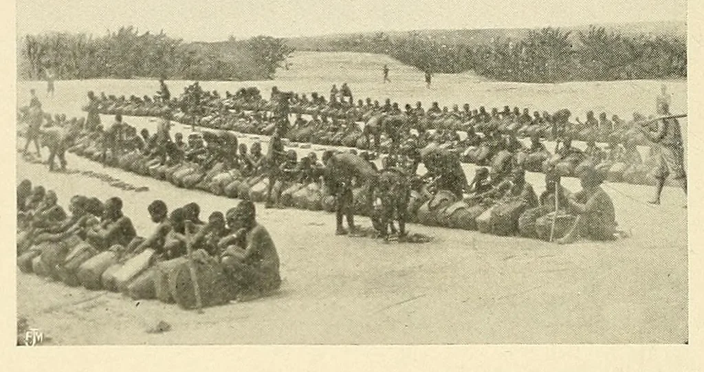 An illustration from Au Congo : carnet de campagne ; episodes & impressions de 1889 à 1897, 1913, leaf 362