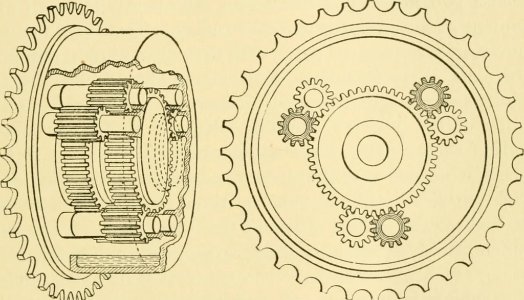 An illustration from Audels answers on automobiles, for owners, operators, repairmen ... including chapters on the storage battery, electric vehicles, motor cycles, overhauling the car, etc. Fully illustrated and indexed, 1911, leaf 330