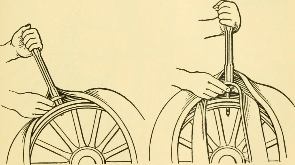 An illustration from Audels answers on automobiles, for owners, operators, repairmen ... including chapters on the storage battery, electric vehicles, motor cycles, overhauling the car, etc. Fully illustrated and indexed, 1911, leaf 352