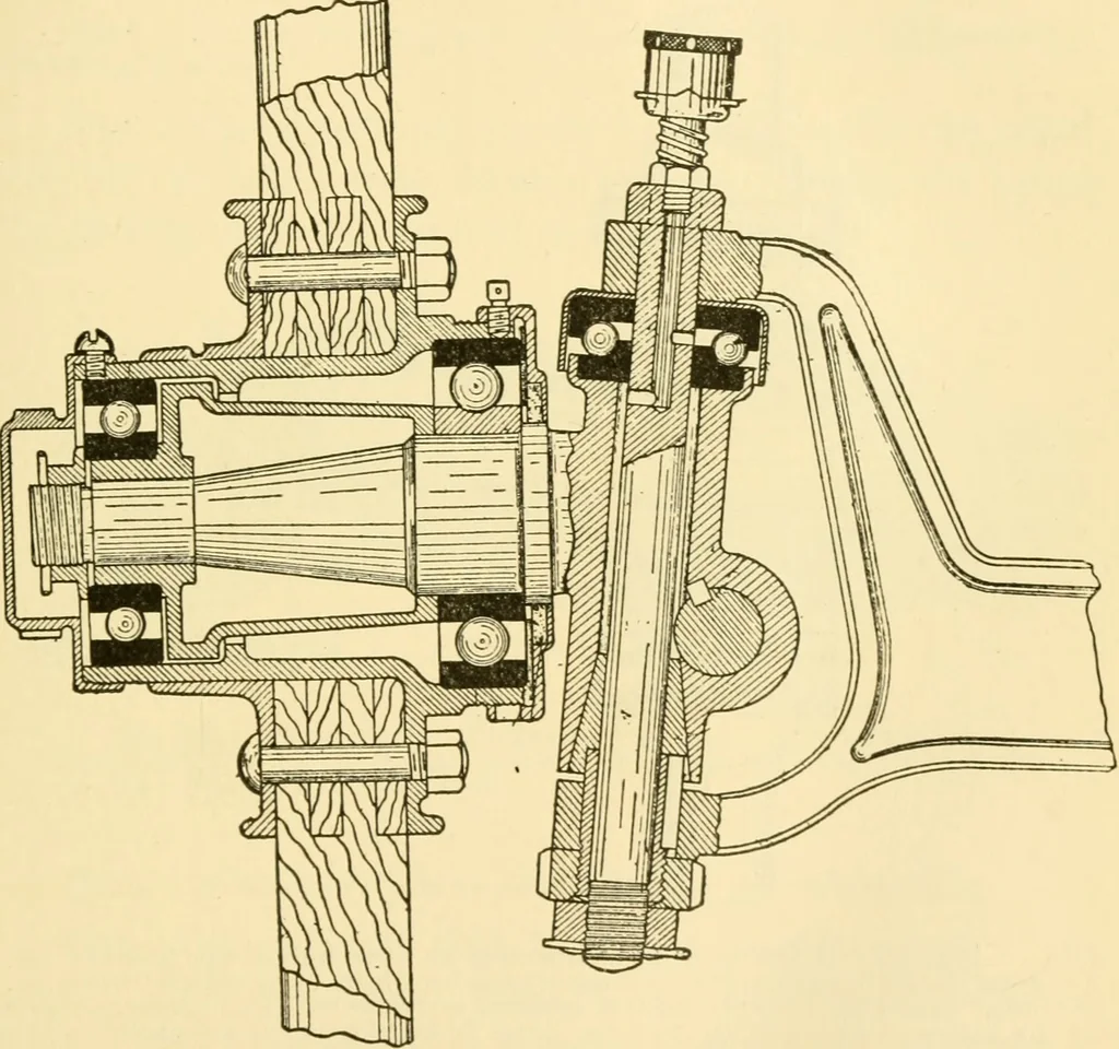 An illustration from Audels answers on automobiles, for owners, operators, repairmen ... including chapters on the storage battery, electric vehicles, motor cycles, overhauling the car, etc. Fully illustrated and indexed, 1911, leaf 370