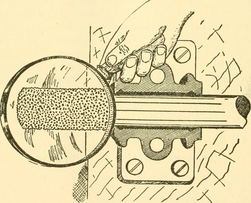 An illustration from Audels answers on automobiles, for owners, operators, repairmen ... including chapters on the storage battery, electric vehicles, motor cycles, overhauling the car, etc. Fully illustrated and indexed, 1911, leaf 375