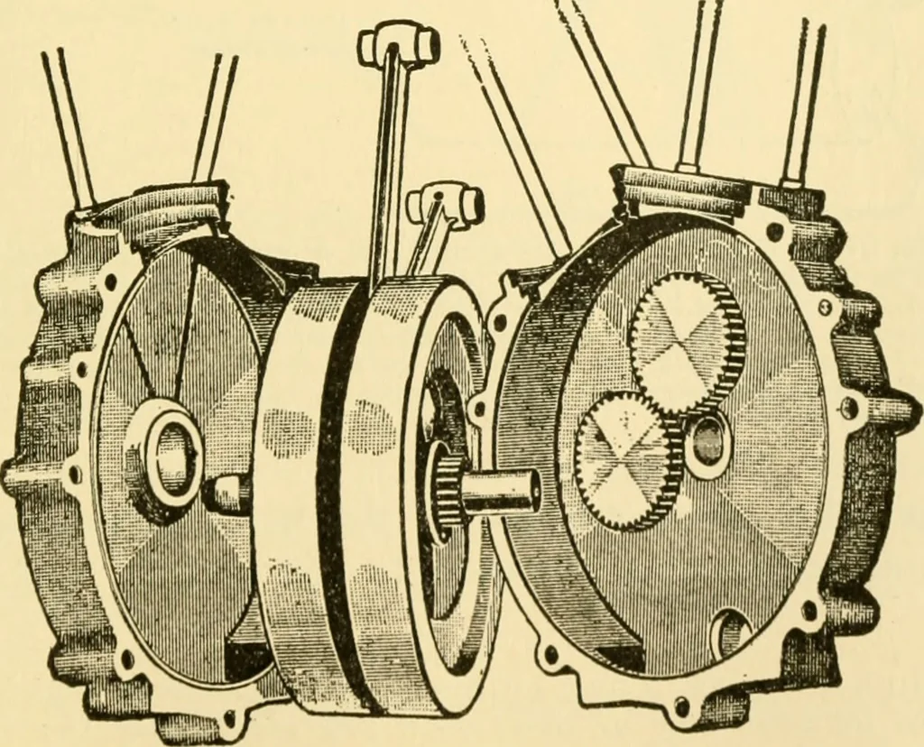 An illustration from Audels answers on automobiles, for owners, operators, repairmen ... including chapters on the storage battery, electric vehicles, motor cycles, overhauling the car, etc. Fully illustrated and indexed, 1911, leaf 394