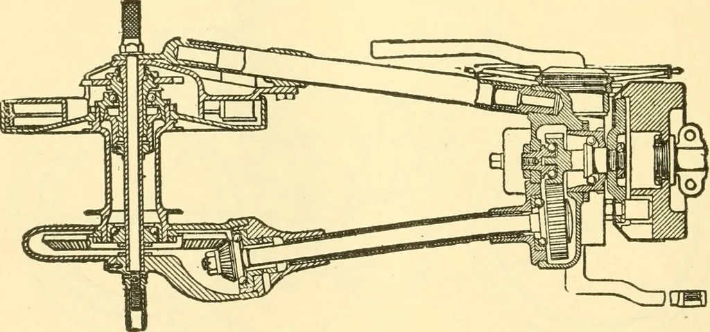 An illustration from Audels answers on automobiles, for owners, operators, repairmen ... including chapters on the storage battery, electric vehicles, motor cycles, overhauling the car, etc. Fully illustrated and indexed, 1911, leaf 399