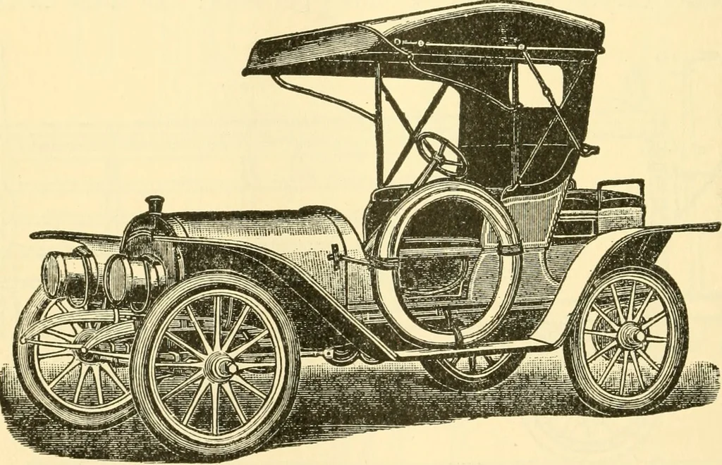 An illustration from Audels answers on automobiles, for owners, operators, repairmen ... including chapters on the storage battery, electric vehicles, motor cycles, overhauling the car, etc. Fully illustrated and indexed, 1911, leaf 407