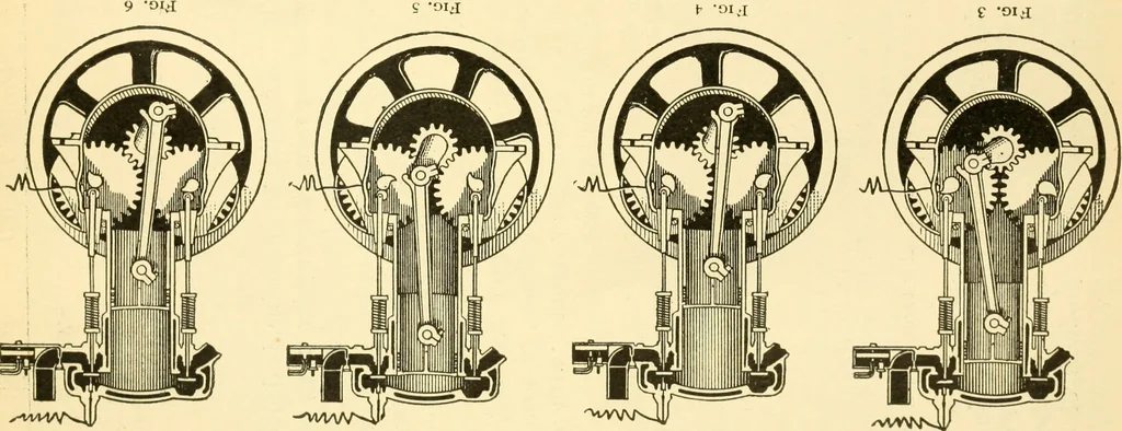 An illustration from Audels answers on automobiles, for owners, operators, repairmen ... including chapters on the storage battery, electric vehicles, motor cycles, overhauling the car, etc. Fully illustrated and indexed, 1911, leaf 55