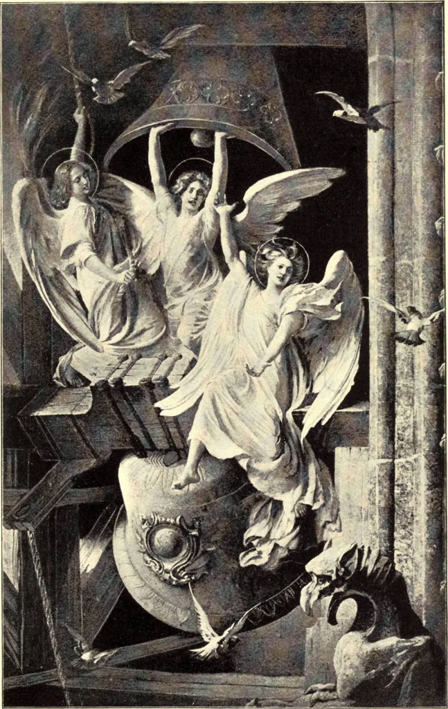 An illustration from Audiences : a few suggestions to those who look and listen, 1896, leaf 104