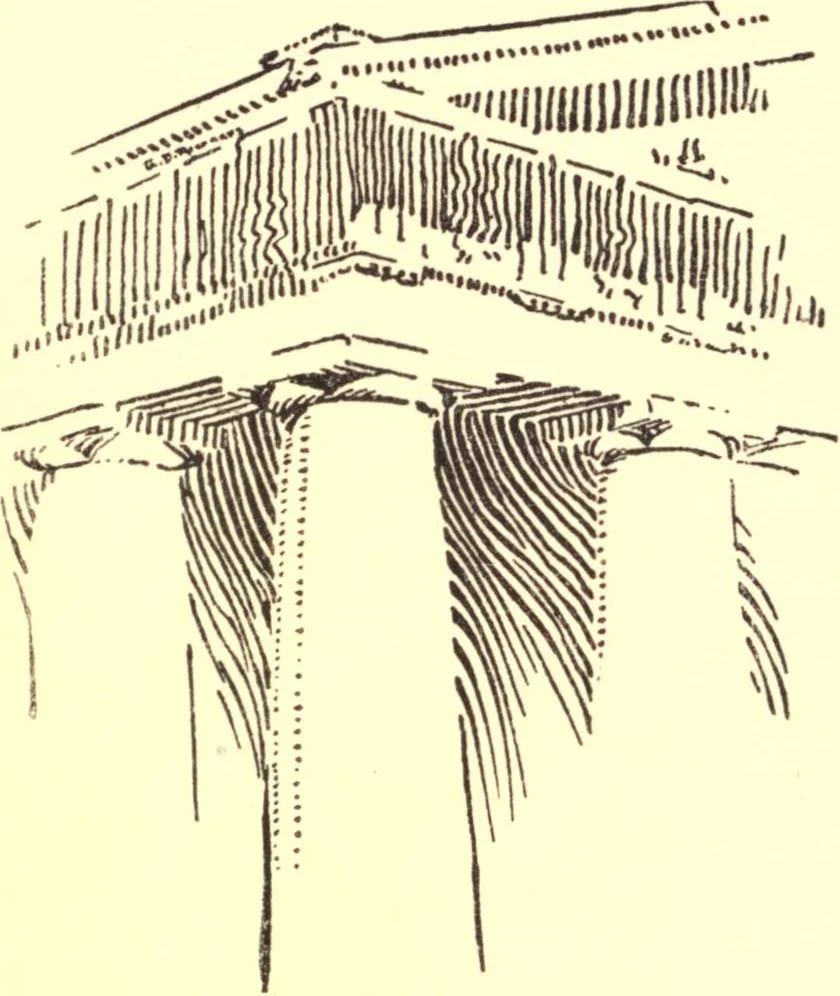 An illustration from Audiences : a few suggestions to those who look and listen, 1896, leaf 35