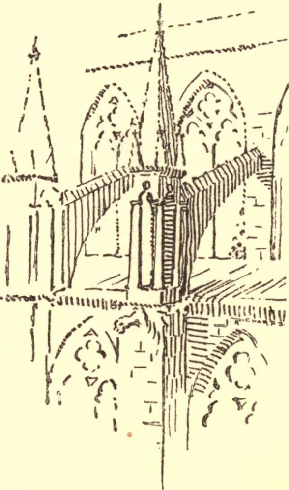 An illustration from Audiences : a few suggestions to those who look and listen, 1896, leaf 38