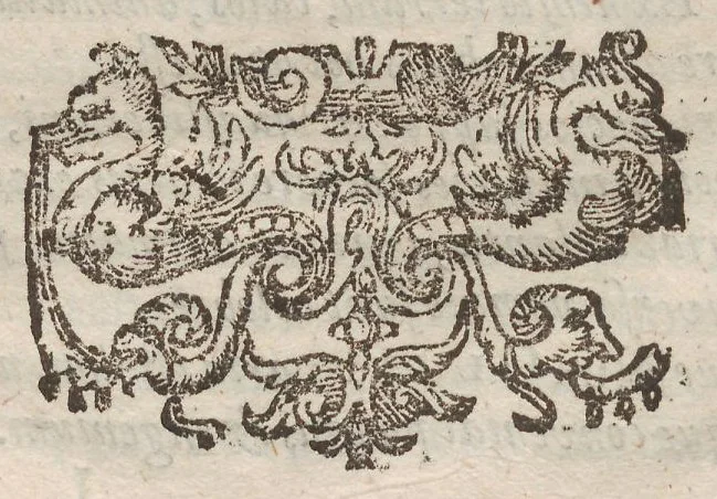 An illustration from Augerii Clutii M.D. Opuscula duo singularia. I. De nuce medica. II. De hemerobio sive ephemero insecto, & majali verme, 1634, leaf 108