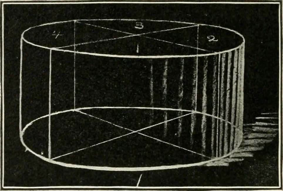 An illustration from Augsburg's drawing, book 2, 1901, leaf 111
