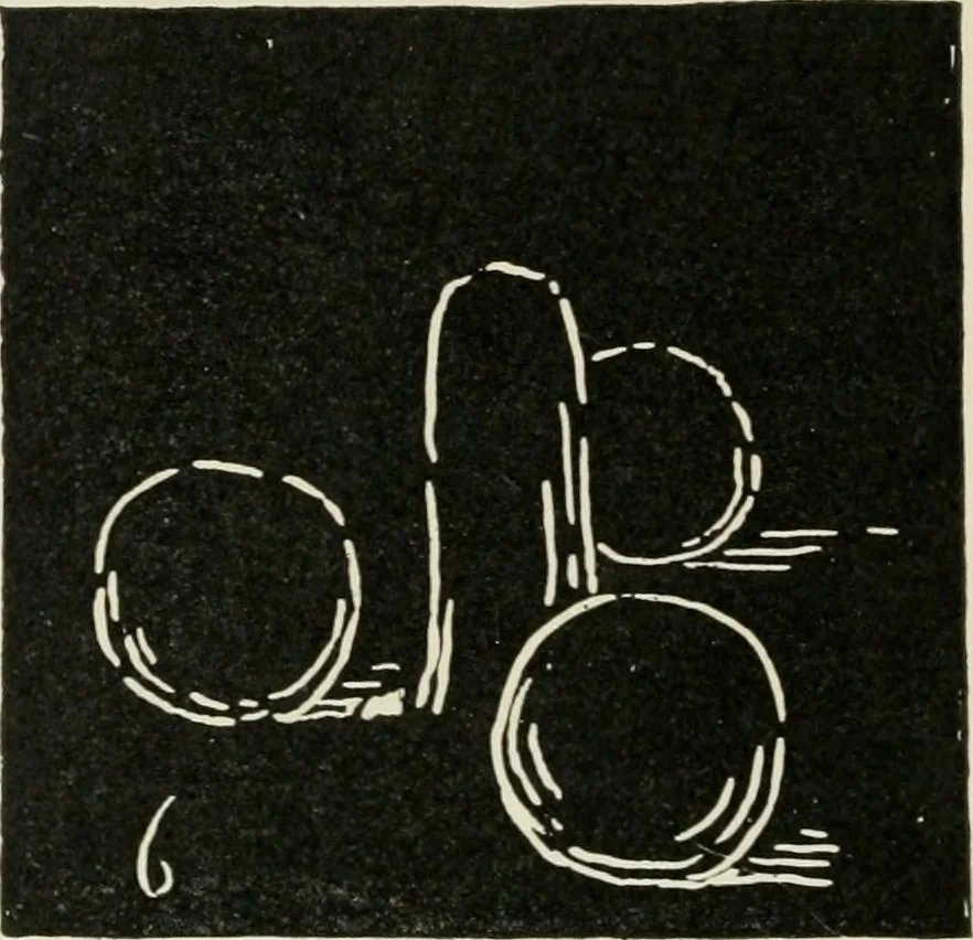 An illustration from Augsburg's drawing, book 2, 1901, leaf 23