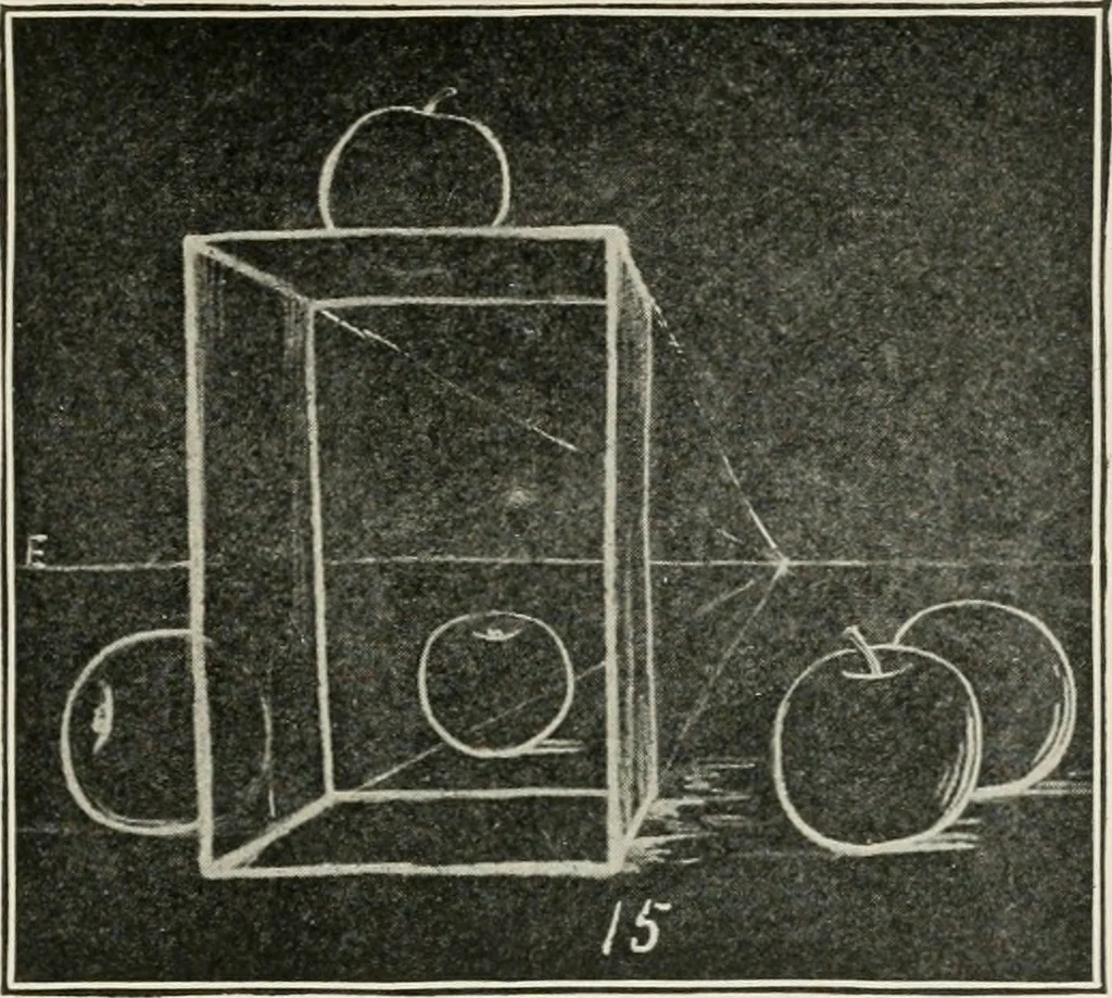 An illustration from Augsburg's drawing, book 2, 1901, leaf 40