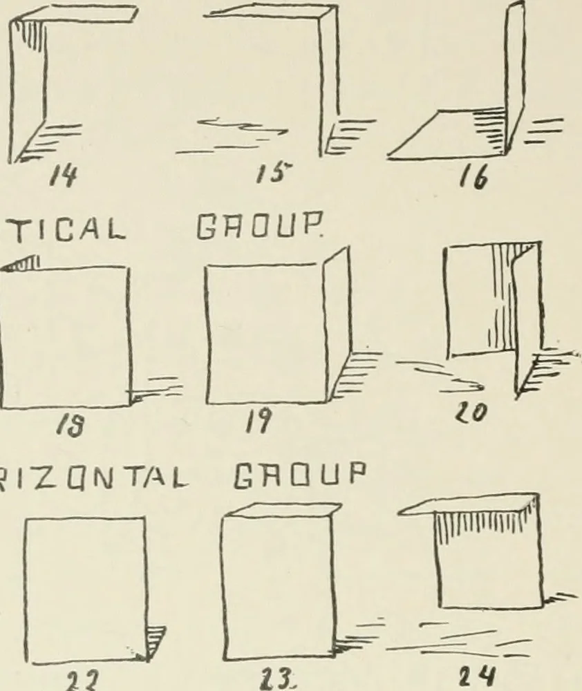 An illustration from Augsburg's drawing, book 2, 1901, leaf 55