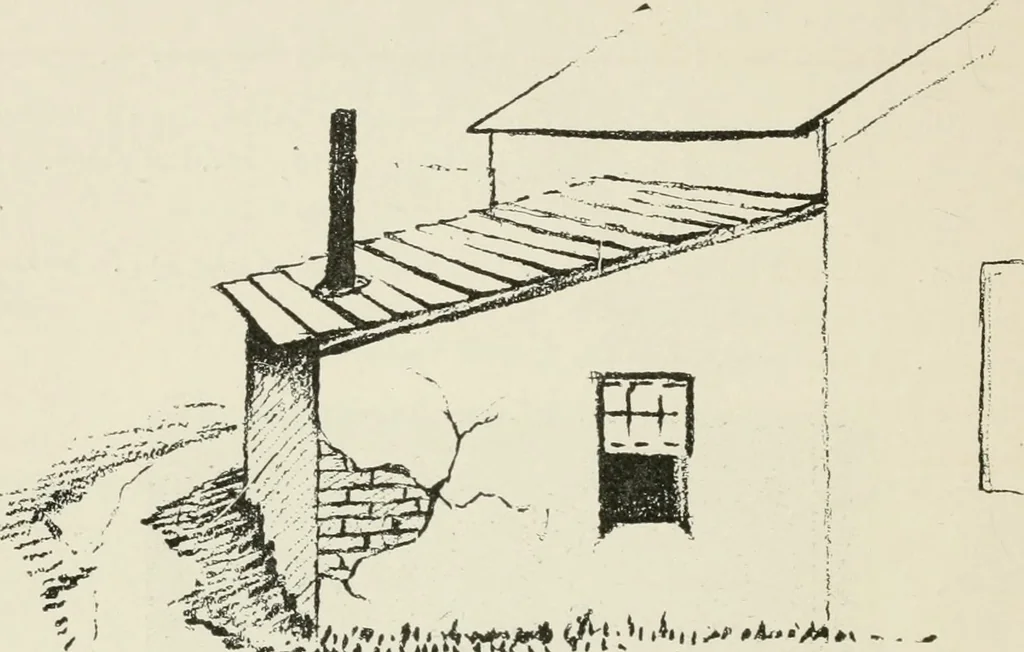 An illustration from Augsburg's drawing, book 2, 1901, leaf 75
