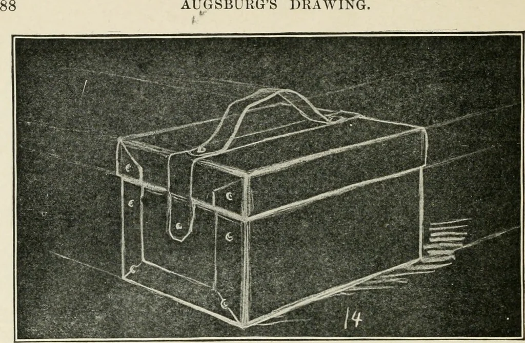 An illustration from Augsburg's drawing, book 2, 1901, leaf 91