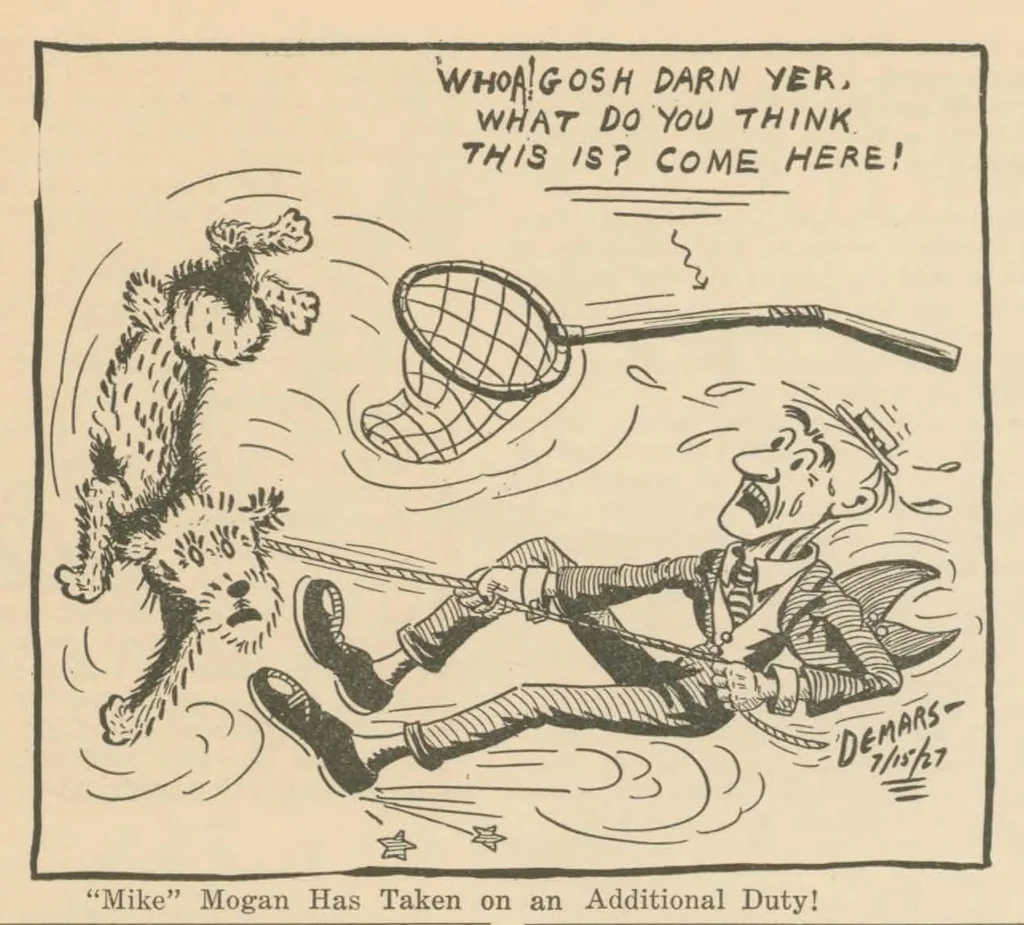 An illustration from July 1927, 1927, leaf 9
