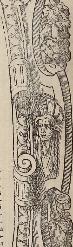 An illustration from Augustissimorum imperatorum, serenissimorum regum, atque archiducum, illustrissimorum principum, necnon comitum, baronum, nobilium, aliorumq[ue] clarissimorum virorum, qui aut ipsi cum imperio bellorum duces fuerunt, aut in iisdem præfecturis insignioribus laudabiliter functi sunt, verissimæ imagines, & rerum ab ipsis domi, forisq[ue] gestarum succinctæ descriptiones. Quorum arma, aut integra, aut horum partes, quibus induti, vsique aduersus hostem heroica facinora patrarunt, aut quorum auspiciis tàm prospera quàm aduersa fortuna res magnæ gestæ sunt, à serenissimo principe Ferdinando, archiduce Austriæ, duce Burgundiæ, comte Habspurgi & Tyrolis &c. ex omnibus ferè orbis terrarum prouinciis partim conquista, partim ab illorum hæredibus & successoribus transmissa, in celebri Ambrosianæ arcis armamentario, à sua serenitate non procul ciutate Oenipontana extructo, conspiciuntur, 1601, leaf 169