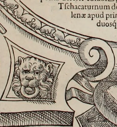 An illustration from Augustissimorum imperatorum, serenissimorum regum, atque archiducum, illustrissimorum principum, necnon comitum, baronum, nobilium, aliorumq[ue] clarissimorum virorum, qui aut ipsi cum imperio bellorum duces fuerunt, aut in iisdem præfecturis insignioribus laudabiliter functi sunt, verissimæ imagines, & rerum ab ipsis domi, forisq[ue] gestarum succinctæ descriptiones. Quorum arma, aut integra, aut horum partes, quibus induti, vsique aduersus hostem heroica facinora patrarunt, aut quorum auspiciis tàm prospera quàm aduersa fortuna res magnæ gestæ sunt, à serenissimo principe Ferdinando, archiduce Austriæ, duce Burgundiæ, comte Habspurgi & Tyrolis &c. ex omnibus ferè orbis terrarum prouinciis partim conquista, partim ab illorum hæredibus & successoribus transmissa, in celebri Ambrosianæ arcis armamentario, à sua serenitate non procul ciutate Oenipontana extructo, conspiciuntur, 1601, leaf 225