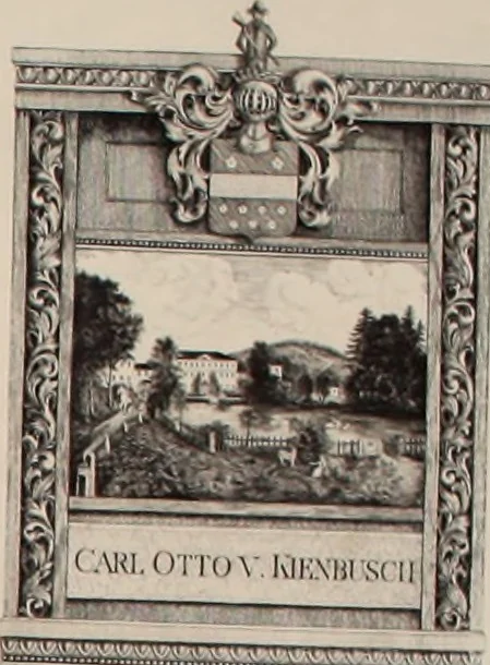 An illustration from Augustissimorum imperatorum, serenissimorum regum, atque archiducum, illustrissimorum principum, necnon comitum, baronum, nobilium, aliorumq[ue] clarissimorum virorum, qui aut ipsi cum imperio bellorum duces fuerunt, aut in iisdem præfecturis insignioribus laudabiliter functi sunt, verissimæ imagines, & rerum ab ipsis domi, forisq[ue] gestarum succinctæ descriptiones. Quorum arma, aut integra, aut horum partes, quibus induti, vsique aduersus hostem heroica facinora patrarunt, aut quorum auspiciis tàm prospera quàm aduersa fortuna res magnæ gestæ sunt, à serenissimo principe Ferdinando, archiduce Austriæ, duce Burgundiæ, comte Habspurgi & Tyrolis &c. ex omnibus ferè orbis terrarum prouinciis partim conquista, partim ab illorum hæredibus & successoribus transmissa, in celebri Ambrosianæ arcis armamentario, à sua serenitate non procul ciutate Oenipontana extructo, conspiciuntur, 1601, leaf 268