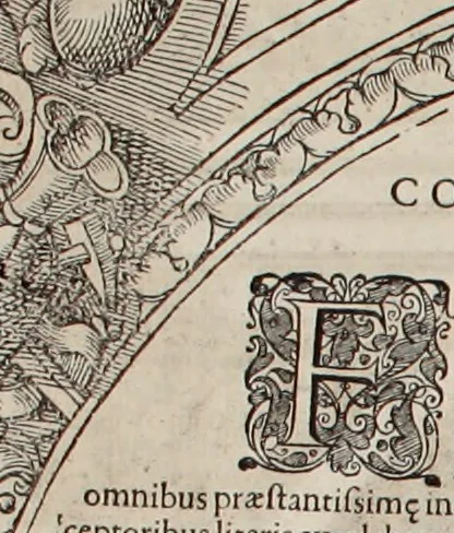 An illustration from Augustissimorum imperatorum, serenissimorum regum, atque archiducum, illustrissimorum principum, necnon comitum, baronum, nobilium, aliorumq[ue] clarissimorum virorum, qui aut ipsi cum imperio bellorum duces fuerunt, aut in iisdem præfecturis insignioribus laudabiliter functi sunt, verissimæ imagines, & rerum ab ipsis domi, forisq[ue] gestarum succinctæ descriptiones. Quorum arma, aut integra, aut horum partes, quibus induti, vsique aduersus hostem heroica facinora patrarunt, aut quorum auspiciis tàm prospera quàm aduersa fortuna res magnæ gestæ sunt, à serenissimo principe Ferdinando, archiduce Austriæ, duce Burgundiæ, comte Habspurgi & Tyrolis &c. ex omnibus ferè orbis terrarum prouinciis partim conquista, partim ab illorum hæredibus & successoribus transmissa, in celebri Ambrosianæ arcis armamentario, à sua serenitate non procul ciutate Oenipontana extructo, conspiciuntur, 1601, leaf 53