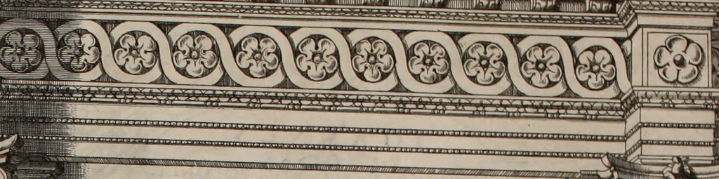 An illustration from Augustissimorum imperatorum, serenissimorum regum, atque archiducum, illustrissimorum principum, necnon comitum, baronum, nobilium, aliorumq[ue] clarissimorum virorum, qui aut ipsi cum imperio bellorum duces fuerunt, aut in iisdem præfecturis insignioribus laudabiliter functi sunt, verissimæ imagines, & rerum ab ipsis domi, forisq[ue] gestarum succinctæ descriptiones. Quorum arma, aut integra, aut horum partes, quibus induti, vsique aduersus hostem heroica facinora patrarunt, aut quorum auspiciis tàm prospera quàm aduersa fortuna res magnæ gestæ sunt, à serenissimo principe Ferdinando, archiduce Austriæ, duce Burgundiæ, comte Habspurgi & Tyrolis &c. ex omnibus ferè orbis terrarum prouinciis partim conquista, partim ab illorum hæredibus & successoribus transmissa, in celebri Ambrosianæ arcis armamentario, à sua serenitate non procul ciutate Oenipontana extructo, conspiciuntur, 1601, leaf 66