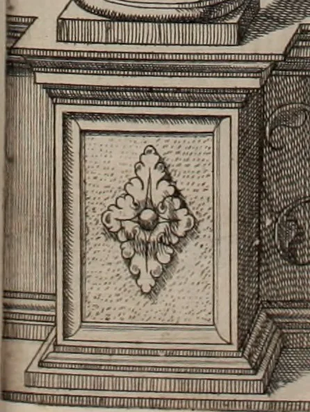 An illustration from Augustissimorum imperatorum, serenissimorum regum, atque archiducum, illustrissimorum principum, necnon comitum, baronum, nobilium, aliorumq[ue] clarissimorum virorum, qui aut ipsi cum imperio bellorum duces fuerunt, aut in iisdem præfecturis insignioribus laudabiliter functi sunt, verissimæ imagines, & rerum ab ipsis domi, forisq[ue] gestarum succinctæ descriptiones. Quorum arma, aut integra, aut horum partes, quibus induti, vsique aduersus hostem heroica facinora patrarunt, aut quorum auspiciis tàm prospera quàm aduersa fortuna res magnæ gestæ sunt, à serenissimo principe Ferdinando, archiduce Austriæ, duce Burgundiæ, comte Habspurgi & Tyrolis &c. ex omnibus ferè orbis terrarum prouinciis partim conquista, partim ab illorum hæredibus & successoribus transmissa, in celebri Ambrosianæ arcis armamentario, à sua serenitate non procul ciutate Oenipontana extructo, conspiciuntur, 1601, leaf 66