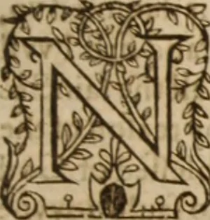 An illustration from The auncient ecclesiasticall histories of the first six hundred yeares after Christ, wrytten in the Greeke tongue by three learned historiographers, Eusebius, Socrates, and Euagrius. Eusebius Pamphilus Bishop of Cæsarea in Palæstina vvrote 10 bookes. Socrates Scholasticus of Constantinople vvrote 7 bookes. Euagrius Scholasticus of Antioch vvrote 6 bookes. VVhereunto is annexed Dorotheus Bishop of Tyrus, of the liues of the prophetes, apostles and 70 disciples. All which authors are faithfully translated out of the Greeke tongue by Meredith Hanmer, Maister of Arte and student in diuinitie. Last of all herein is contayned a profitable chronographie collected by the sayd translator, the title whereof is to be seene in the ende of this volume, with a copious index of the principall matters throughout all the histories, 1577, leaf 132